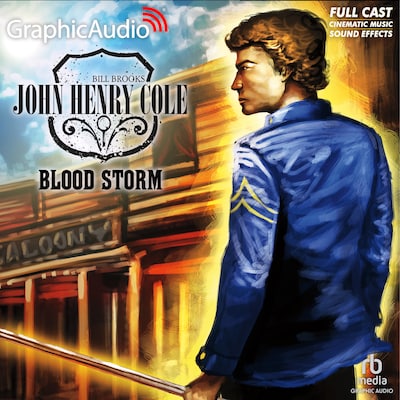 Blood Storm [Dramatized Adaptation] – omslag til lydbogen af Bill Brooks