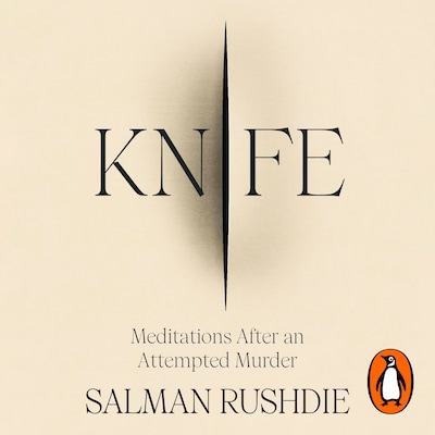 Knife – omslag til lydbogen af Salman Rushdie