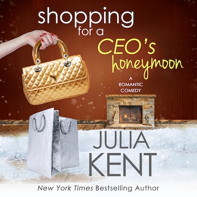 Shopping for a CEO's Honeymoon – omslag til lydbogen af Julia Kent
