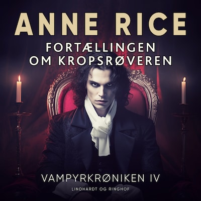 Fortællingen om kropsrøveren – omslag til lydbogen af Anne Rice