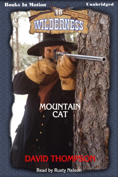 Mountain Cat – omslag til lydbogen af David Thompson