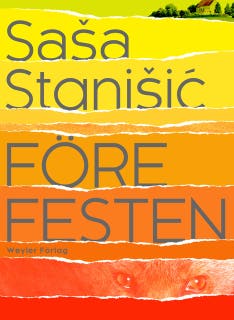 Före festen – omslag till ljudboken av Saša Stanišić