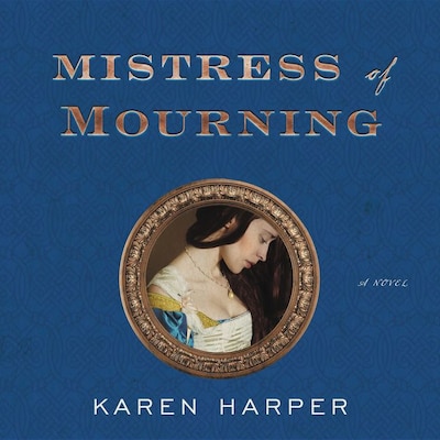 Mistress of Mourning – omslag til lydbogen af Karen Harper