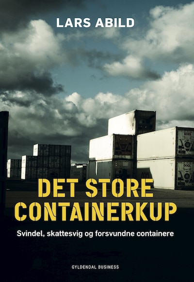 Det store containerkup – omslag til lydbogen af Lars Abild