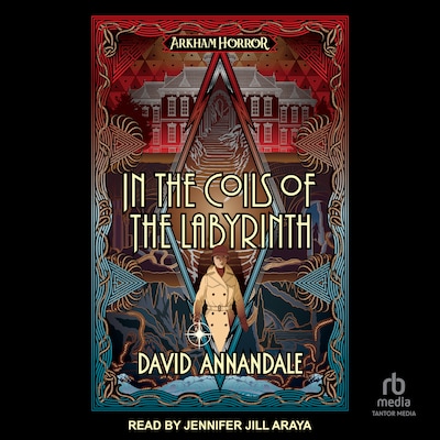 In the Coils of the Labyrinth – omslag til lydbogen af David Annandale