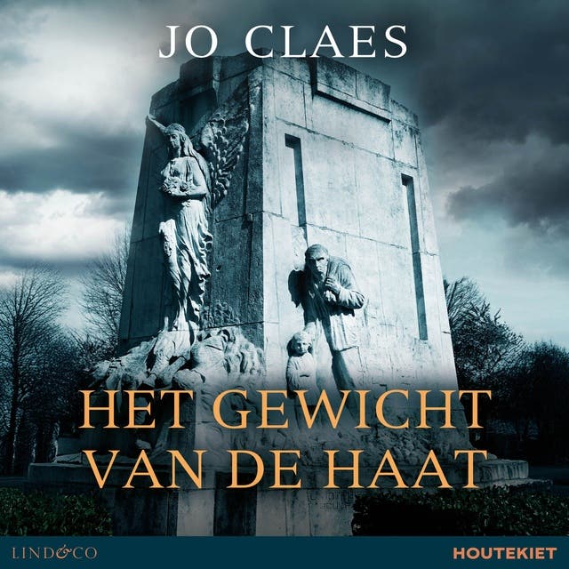 Het gewicht van de haat – omslag van het luisterboek van Jo Claes