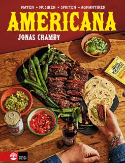 Americana – omslag till ljudboken av Jonas Cramby