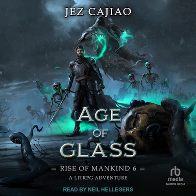 Age of Glass – omslag til lydbogen af Jez Cajiao