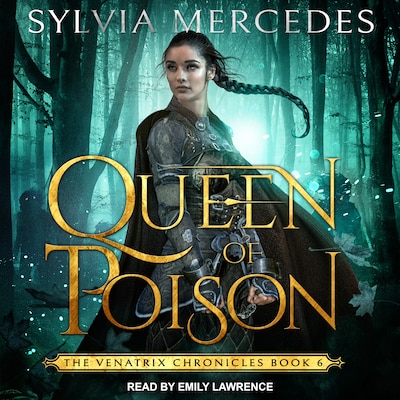 Queen of Poison – omslag til lydbogen af Sylvia Mercedes