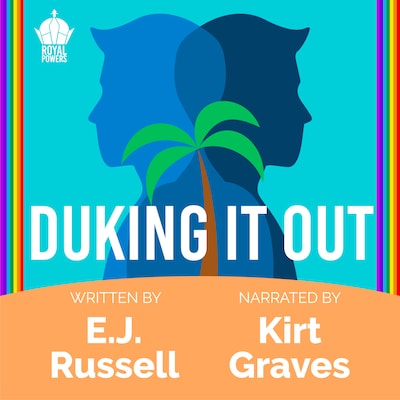 Duking It Out – omslag til lydbogen af E.J. Russell