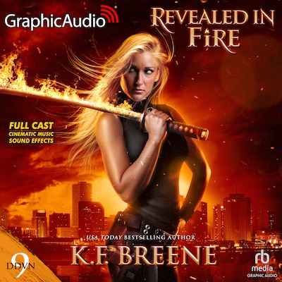 Revealed in Fire [Dramatized Adaptation] – omslag til lydbogen af K.F. Breene