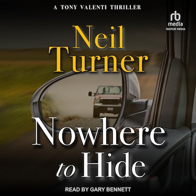 Nowhere to Hide – omslag til lydbogen af Neil Turner