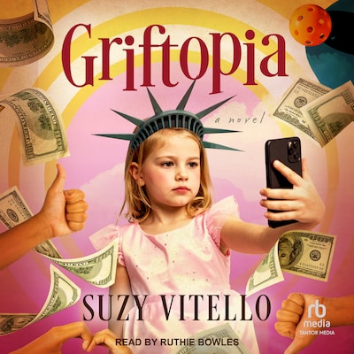 Griftopia – omslag til lydbogen af Suzy Vitello