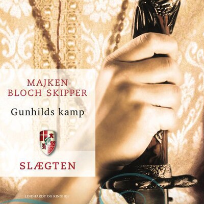 Slægten 2: Gunhilds kamp – omslag til lydbogen af Majken Bloch Skipper