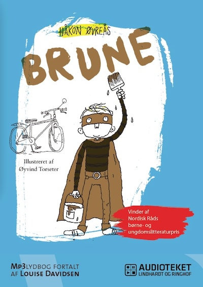 Brune – omslag til lydbogen af Håkon Øvreås