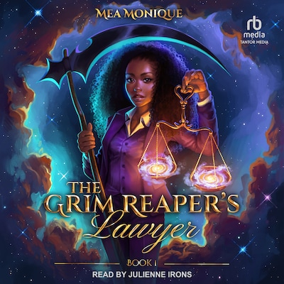 The Grim Reaper's Lawyer – omslag til lydbogen af Mea Monique