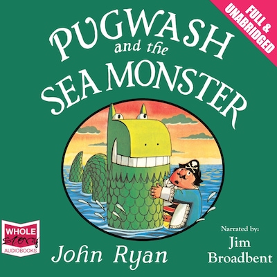 Pugwash and the Sea Monster – omslag til lydbogen af John Ryan