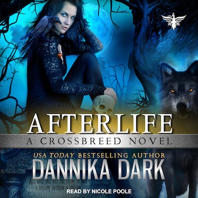 Afterlife – omslag til lydbogen af Dannika Dark