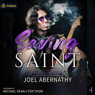Saving Saint: Dante's Infernal, Book 4 – omslag till ljudboken av Joel Abernathy