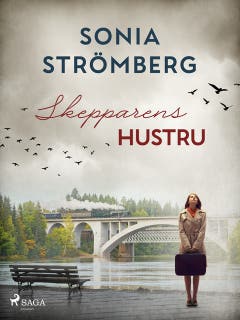 Skepparens hustru – omslag till ljudboken av Sonia Strömberg