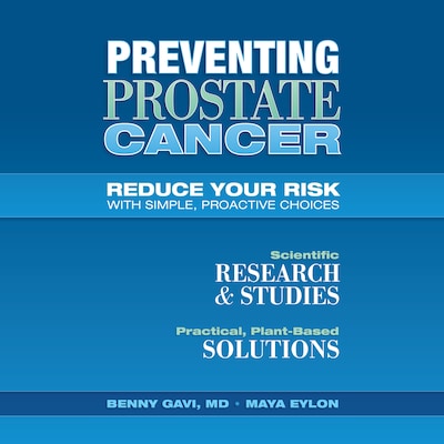 Preventing Prostate Cancer – omslag til lydbogen af Benny Gavi, Maya Eylon