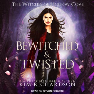 Bewitched & Twisted – omslag till ljudboken av Kim Richardson