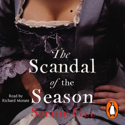 The Scandal of the Season – omslag til lydbogen af Sophie Gee
