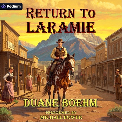 Return to Laramie – omslag til lydbogen af Duane Boehm