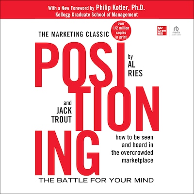 Positioning – omslag til lydbogen af Al Reis, Jack Trout