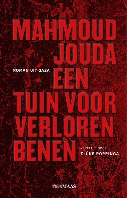 Een tuin voor verloren benen – omslag van het luisterboek van Mahmoud Jouda