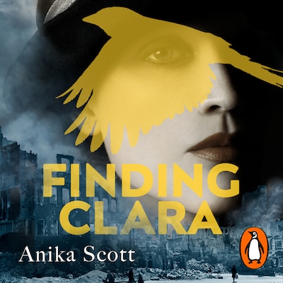 Finding Clara – omslag til lydbogen af Anika Scott