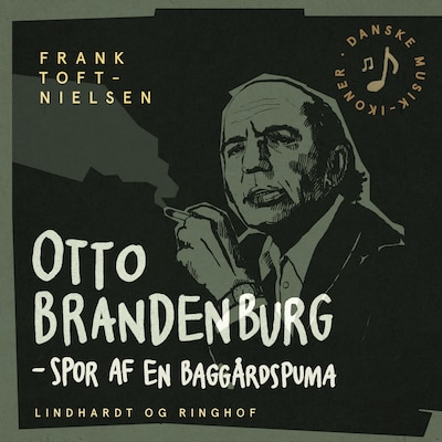 Otto Brandenburg - spor af en baggårdspuma – omslag til lydbogen af Frank Toft-Nielsen