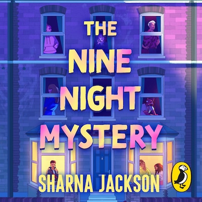 The Nine Night Mystery – omslag til lydbogen af Sharna Jackson
