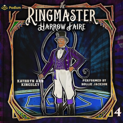 The Ringmaster – omslag til lydbogen af Kathryn Ann Kingsley