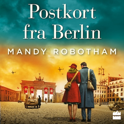 Postkort fra Berlin – omslag til lydbogen af Mandy Robotham