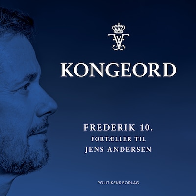Kongeord – omslag til lydbogen af Jens Andersen