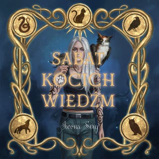 Sabat Kocich Wiedźm – okładka audiobooka, autor Iwona Serej