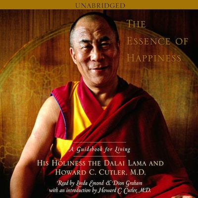 The Essence of Happiness – omslag til lydbogen af Dalai Lama, Howard C. Cutler