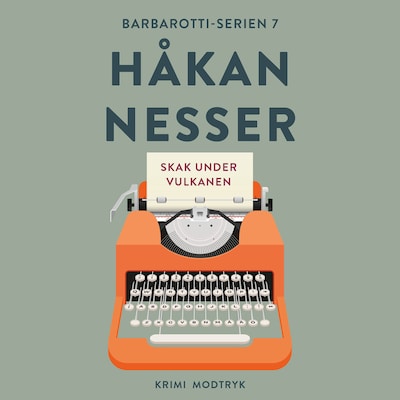 Skak under vulkanen – omslag til lydbogen af Håkan Nesser