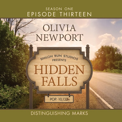 Distinguishing Marks – omslag til lydbogen af Olivia Newport