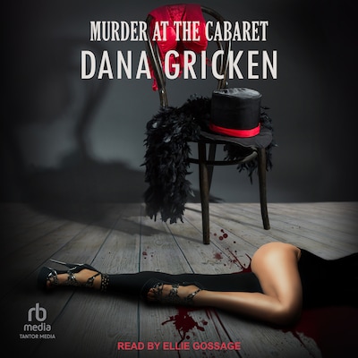 Murder at the Cabaret – omslag til lydbogen af Dana Gricken
