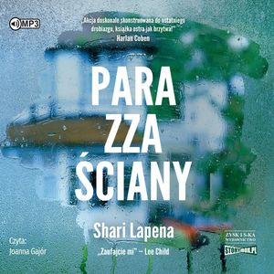 Para zza ściany – okładka audiobooka, autor Shari Lapena