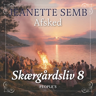 Afsked – omslag til lydbogen af Jeanette Semb