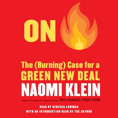 On Fire – omslag til lydbogen af Naomi Klein