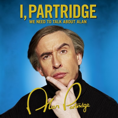 I, Partridge: We Need To Talk About Alan – omslag van het luisterboek van Alan Partridge