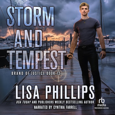 Storm and Tempest – omslag til lydbogen af Lisa Phillips