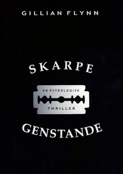 Skarpe genstande – omslag til lydbogen af Gillian Flynn