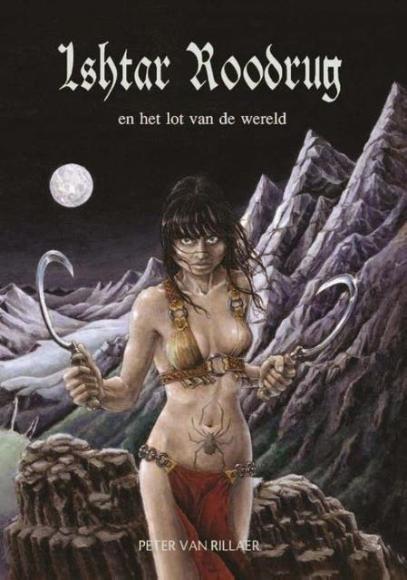 Ishtar Roodrug: en het lot van de wereld – omslag van het luisterboek van Peter van Rillaer