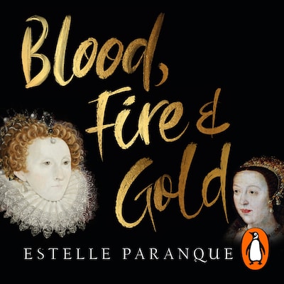 Blood, Fire and Gold – omslag til lydbogen af Estelle Paranque