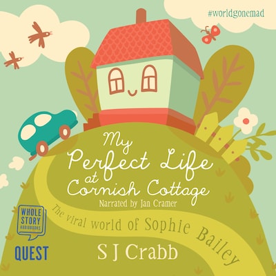 My Perfect Life at Cornish Cottage – omslag til lydbogen af S.J. Crabb